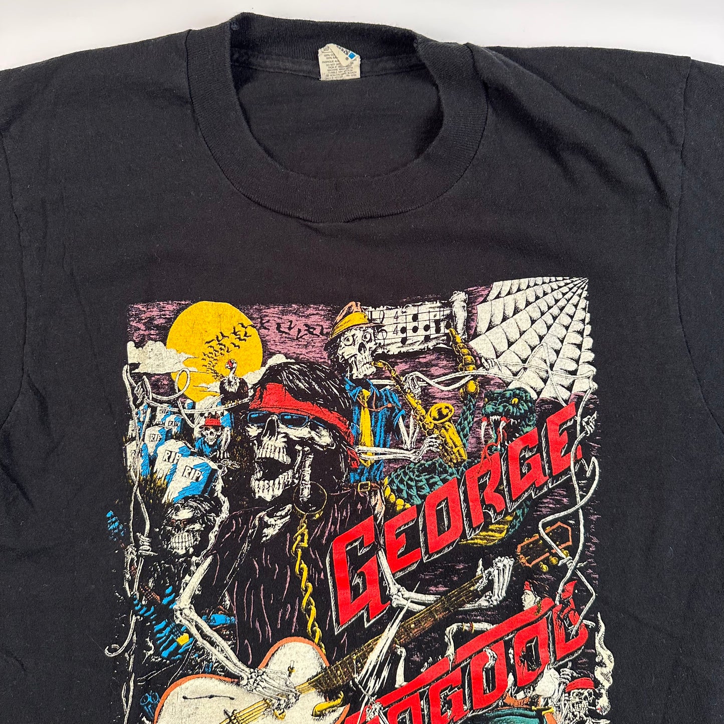 Vintage 80s George Thorogood Shirt Large