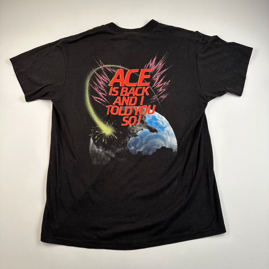 Vintage 1987 Ace Frehley Shirt Large Frehleys Comet