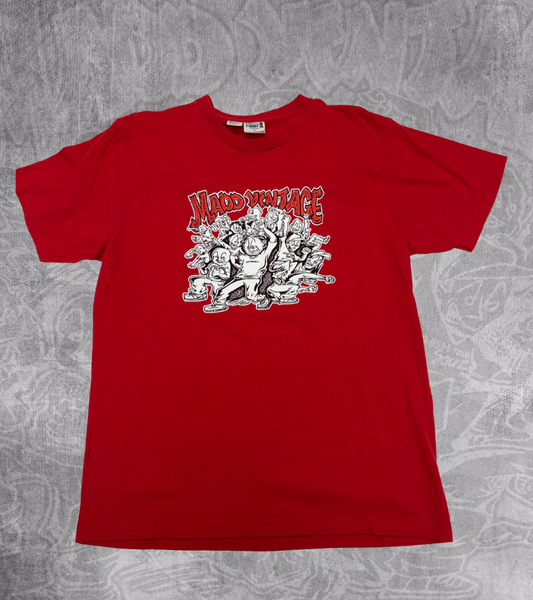 Madd Vintage Memorial T-Shirt - Red