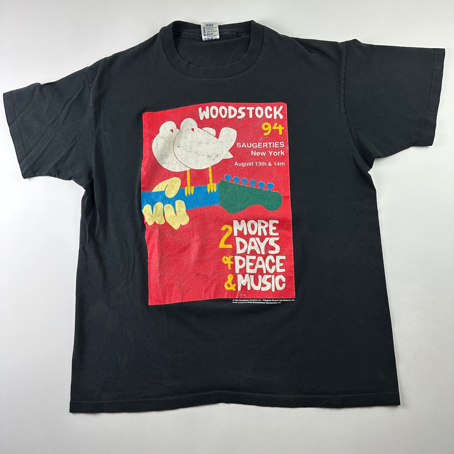WOODSTOCK 94 Tシャツ XL Vintage 1994 Woodstock Shirt XL WOODSTOCK 94 Tシャツ XL Vintage 1994 Woodstock Shirt XL