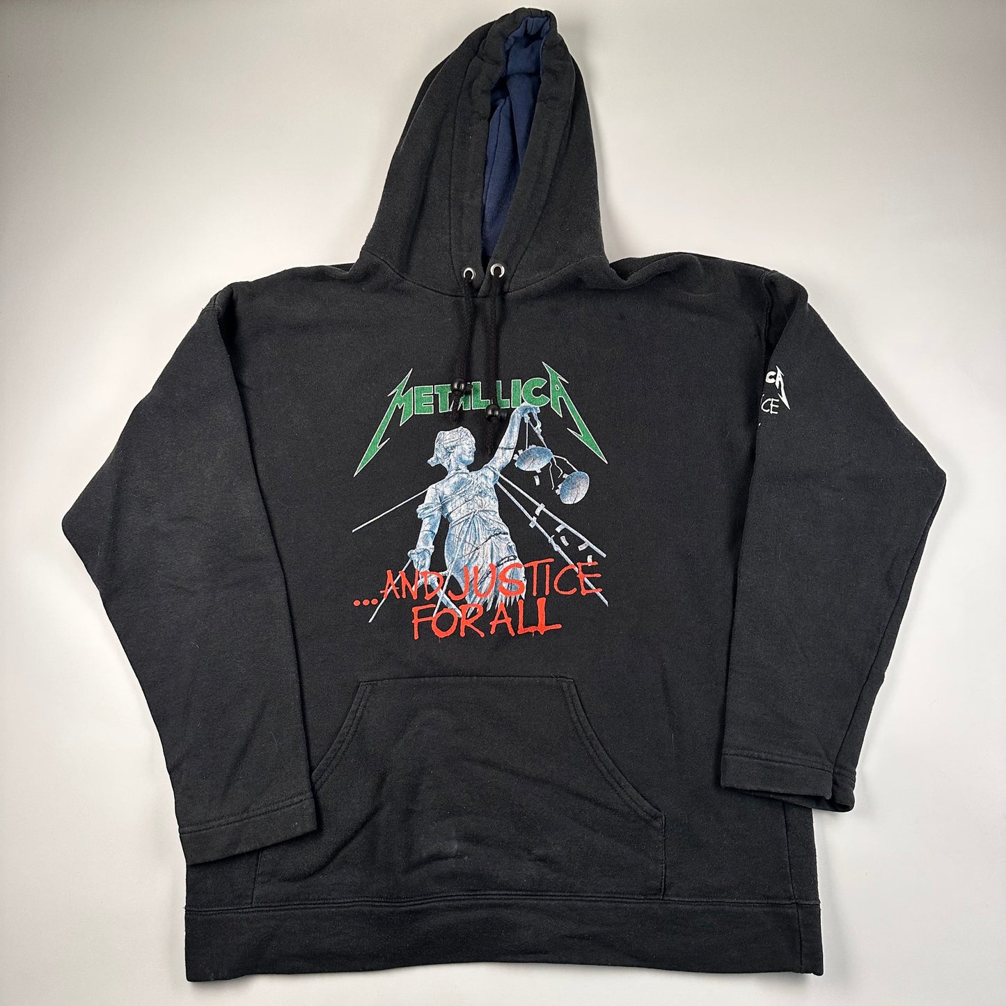 Vintage 90s Metallica Shirt XL And Justice For All