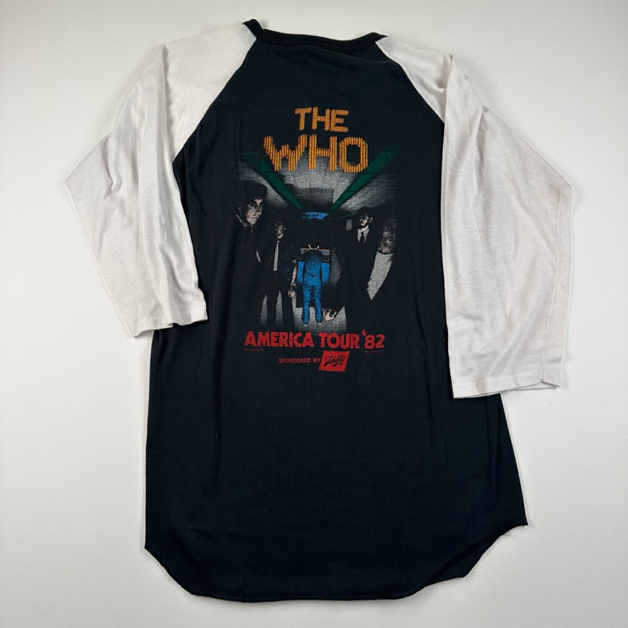 Vintage 1982 The Who Shirt XL America Tour