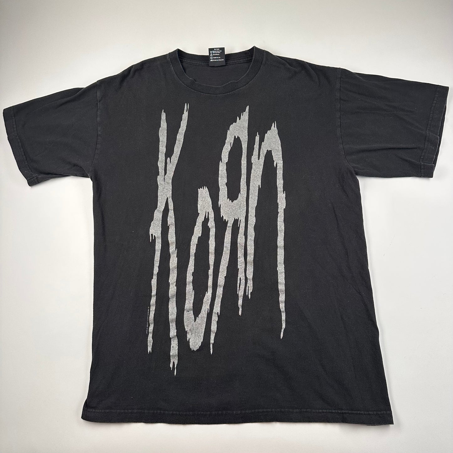 Vintage 90s Korn Shirt XL Life Is Peachy