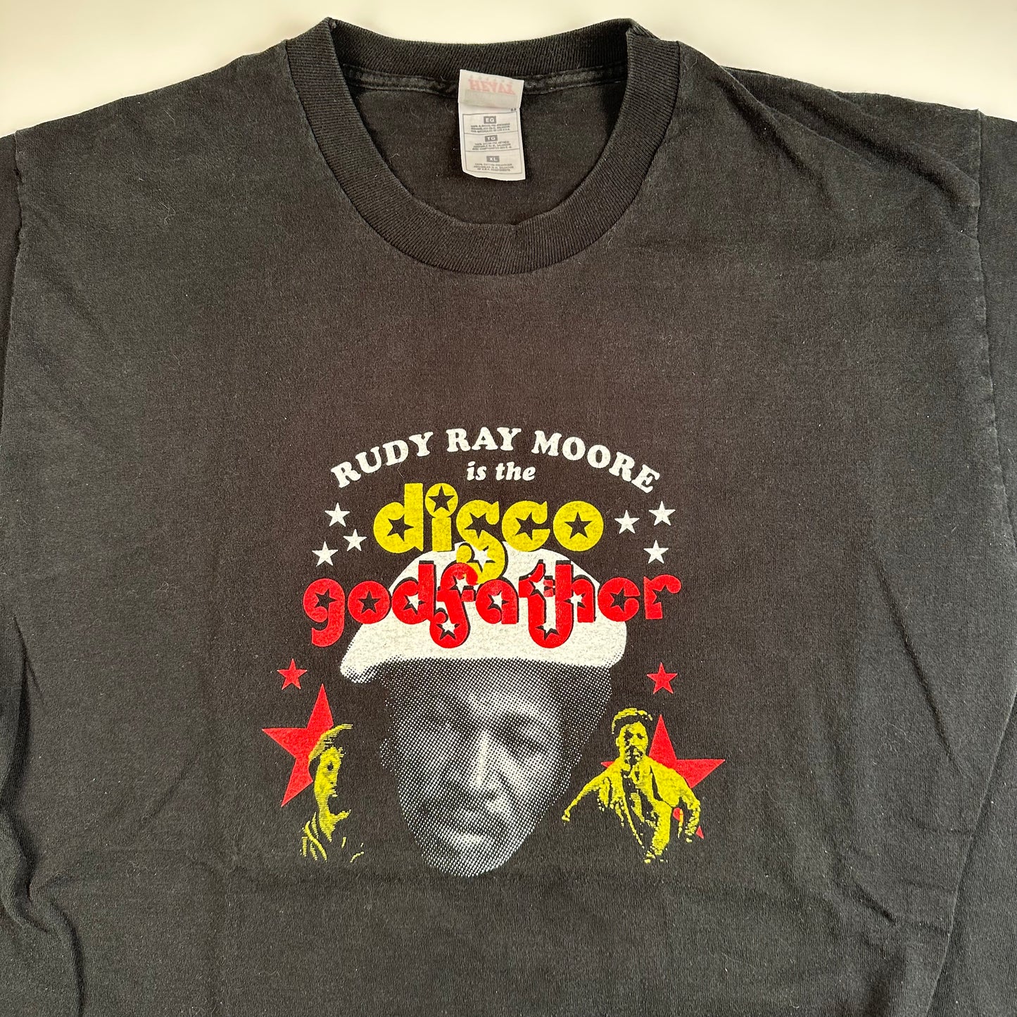 Vintage 90s Rudy Ray Moore Shirt XL Disco Father