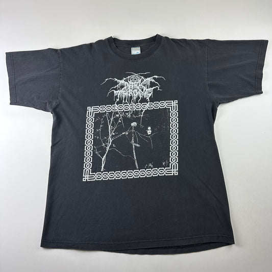 Vintage 90s Darkthrone Shirt XL Taakeferd