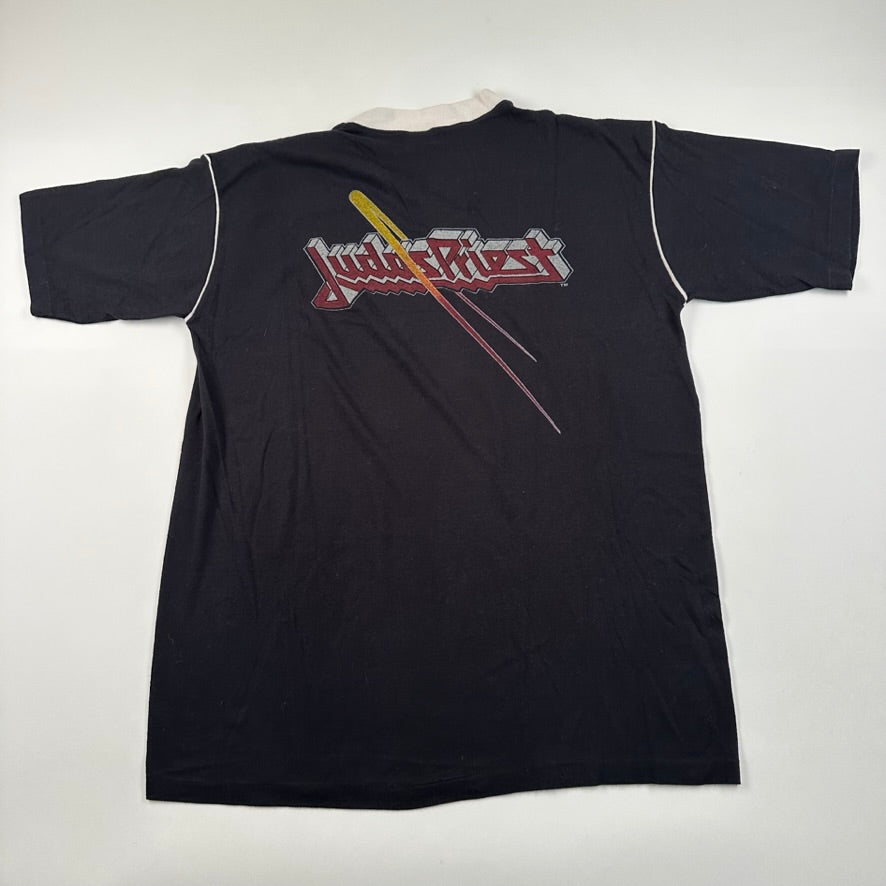 Vintage 1981 Judas Priest Shirt Large Point Of Entry