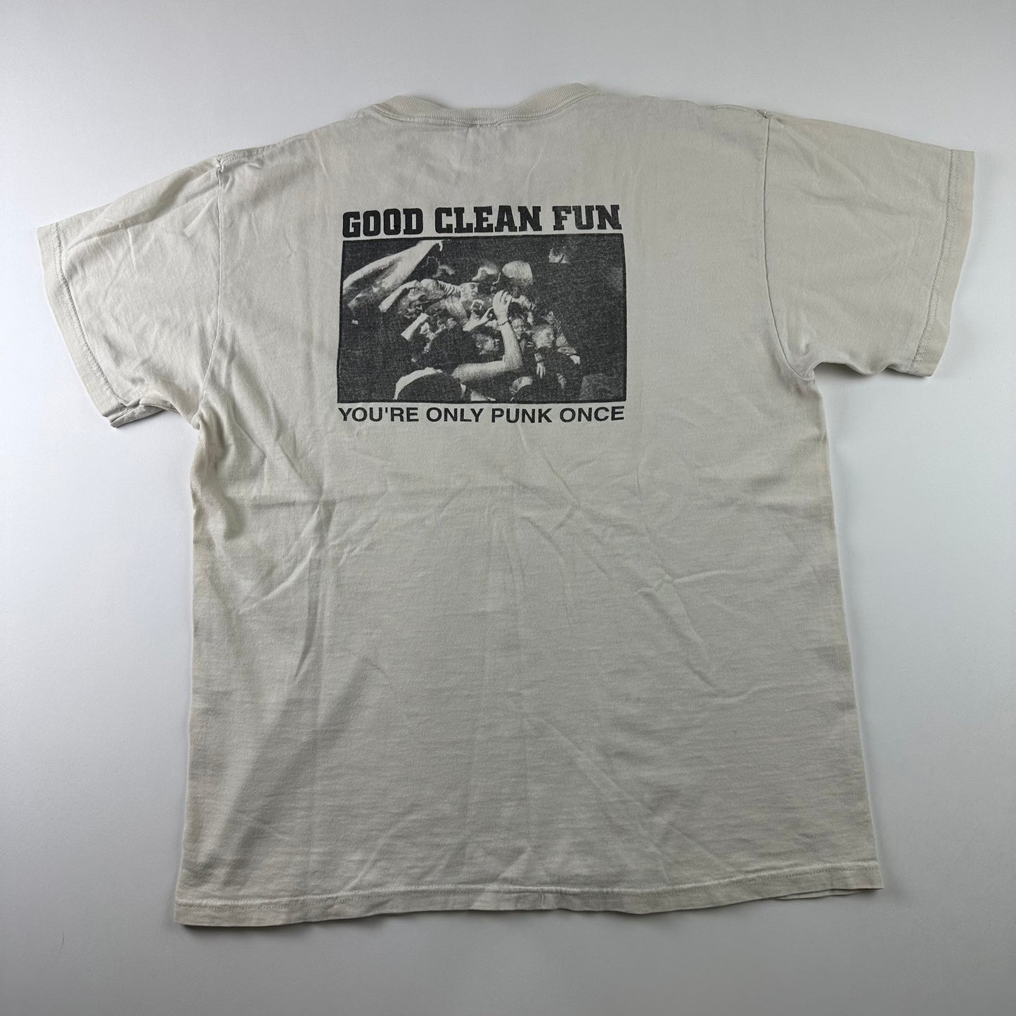 Vintage 2000s Good Clean Fun Shirt Large You're Only Punk Once