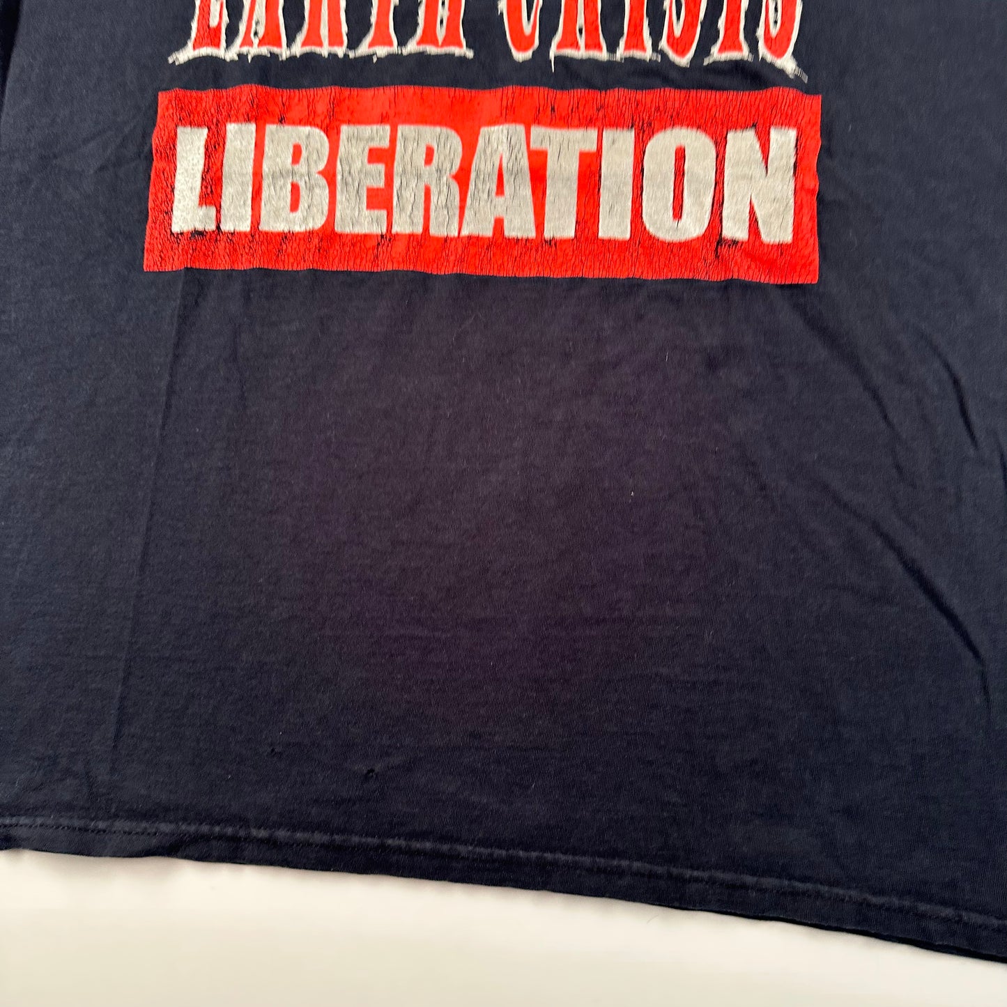 2000s Earth Crisis Shirt Large Animal Liberation