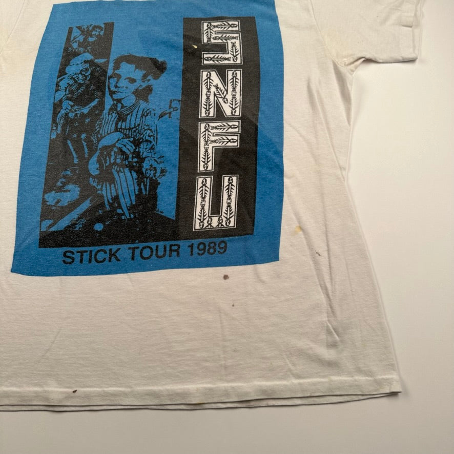 Vintage 1989 SNFU Shirt Medium Stick Tour