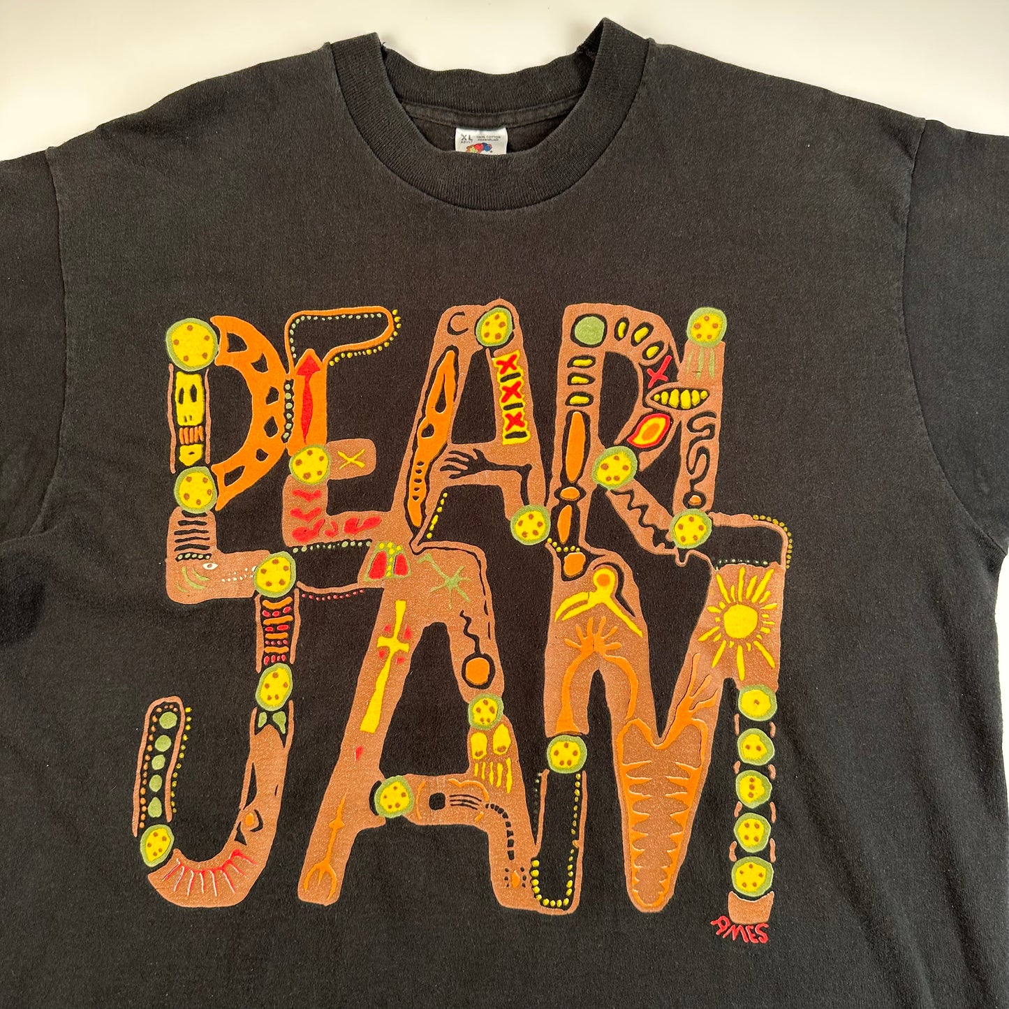 Vintage 90s Pearl Jam Shirt XL Honolulu Maui Rhinos