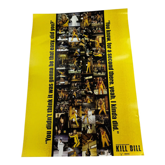 Vintage 2003 Kill Bill Poster