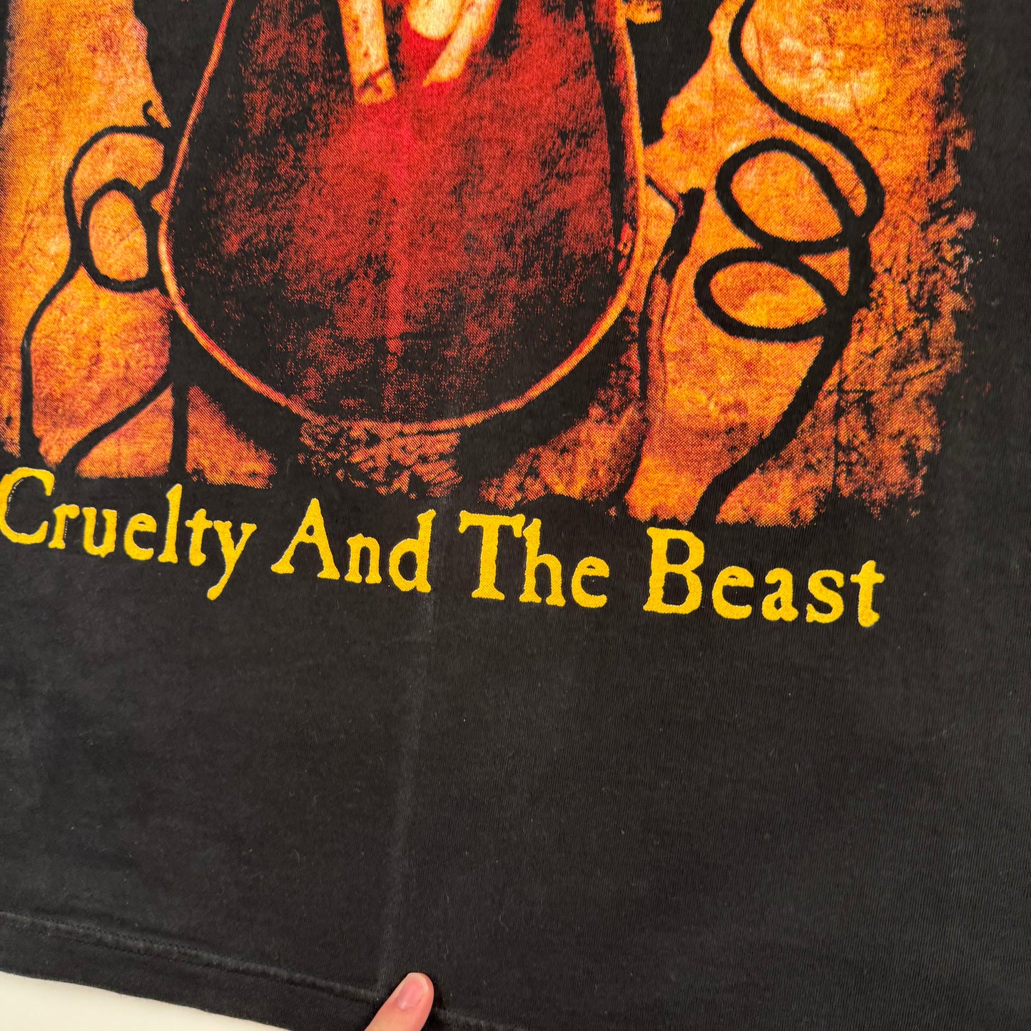 Vintage 2000s Cradle Of Filfth Shirt XL Cruelty And The Beast