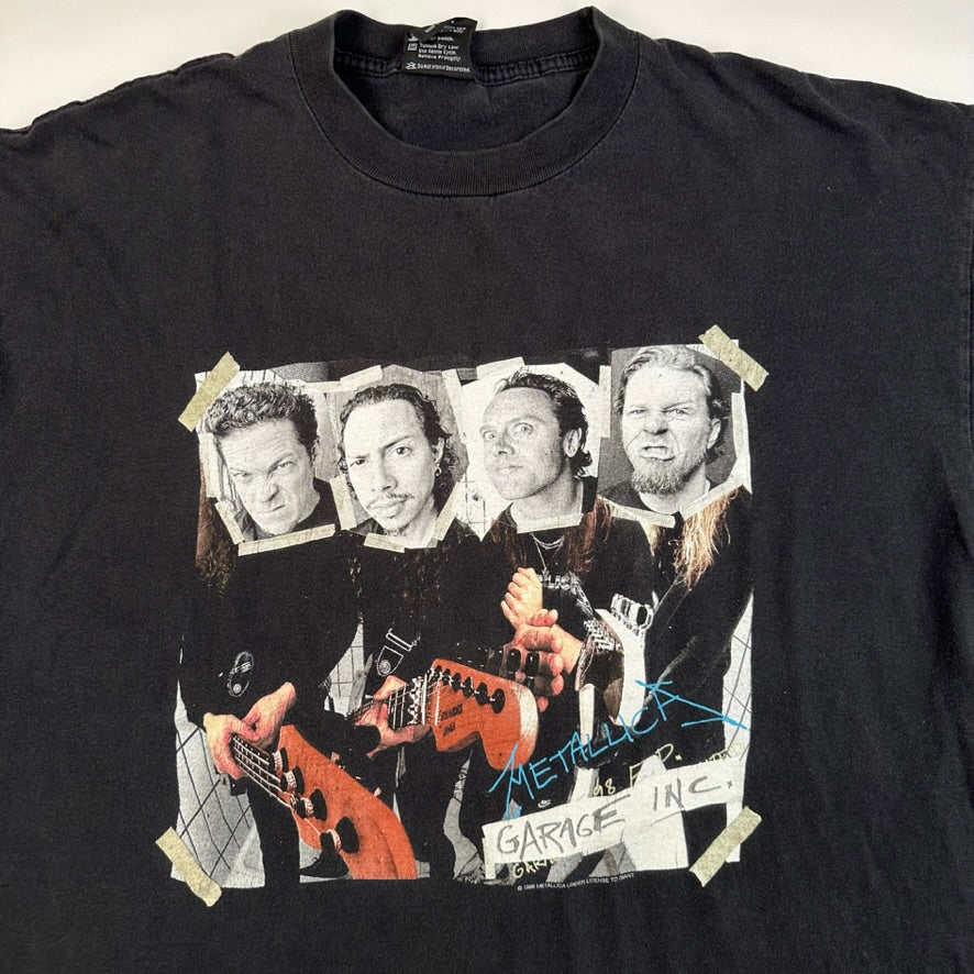 Vintage 1998 Metallica Shirt XL Garage Inc