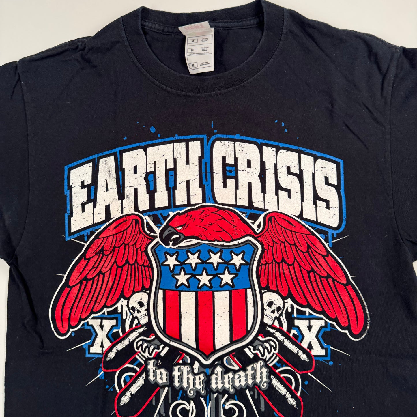 Vintage 2000s Earth Crisis Shirt Medium