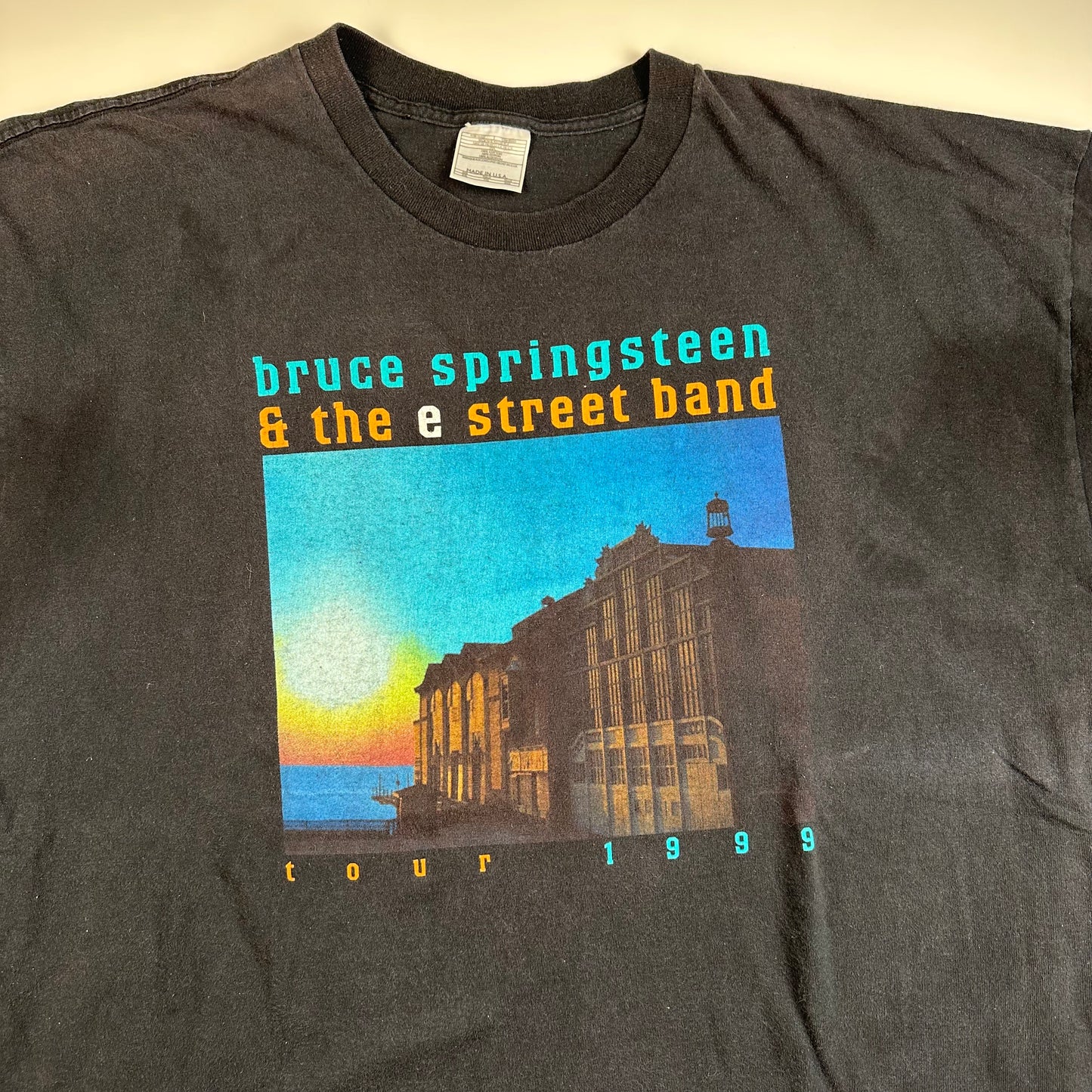 Vintage 1999 Bruce Springsteen Shirt XXL Easter Rutherford NJ