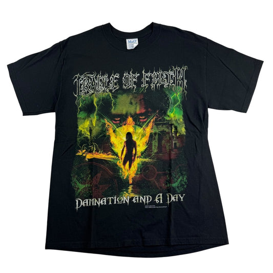 Vintage 2003 Cradle Of Filth Shirt Large Damnation