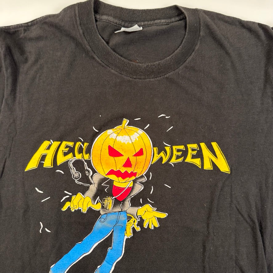 Vintage 1987 Helloween Shirt XL Seven Keys