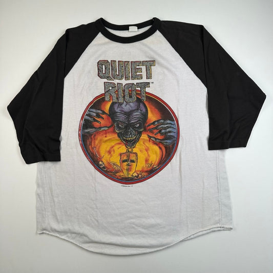 Vintage 1986 Quiet Riot Shirt XL Alive N Well