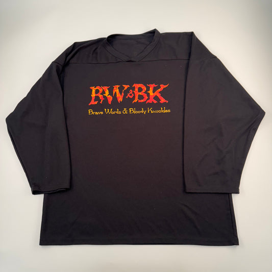 Vintage 90s Brave Words & Bloody Knuckles Jersey XXL