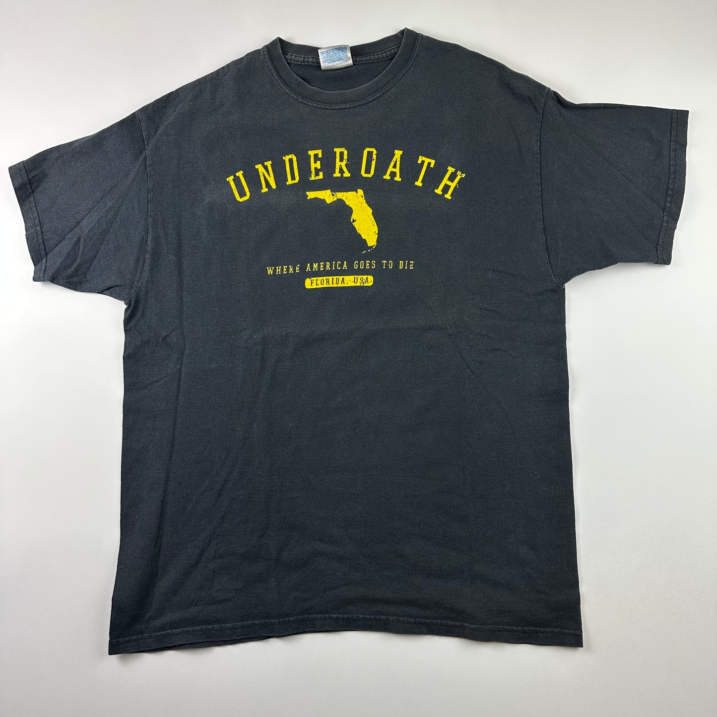 Vintage 2000s Underoath Shirt Large Where America Goes To Die