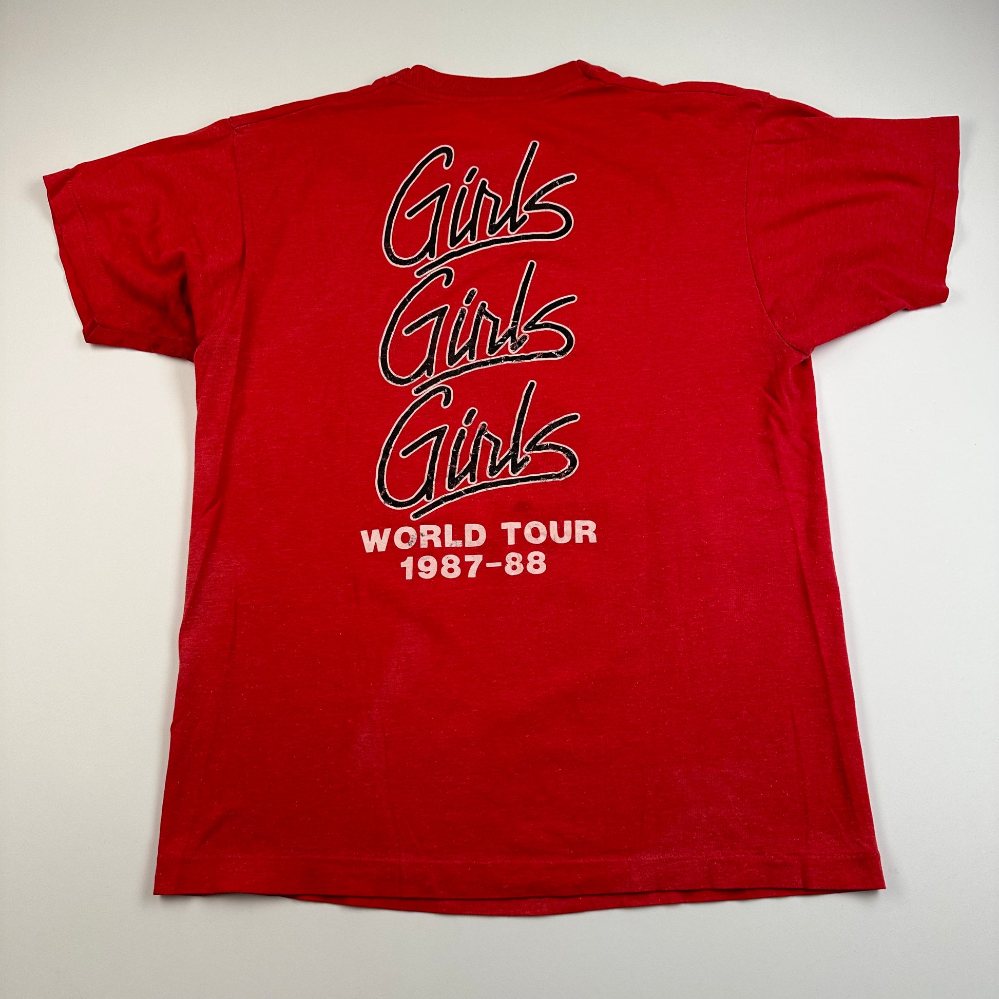 Motley crue girls girls girls tour shirt shop