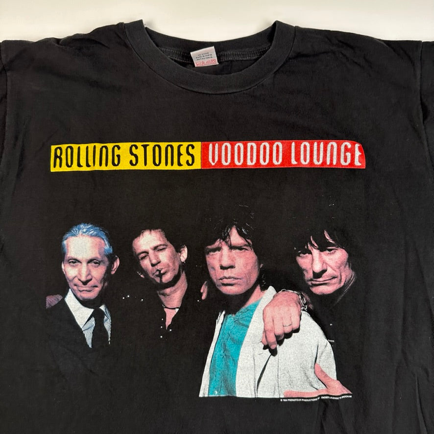 Vintage 1994 Rolling Stones Shirt XL Voodoo Lounge