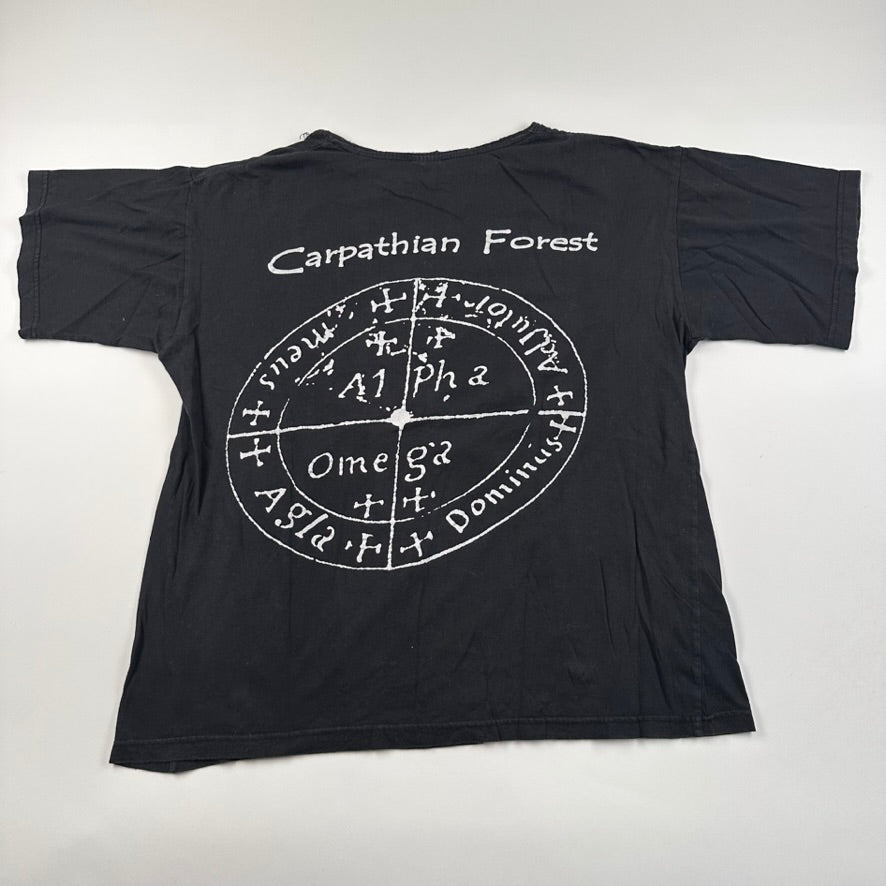 Vintage 90s Carpathian Forest Shirt Large Strange Old Brew