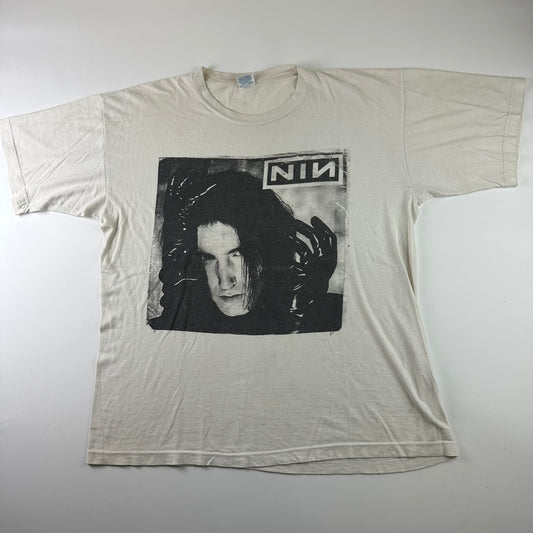 Vintage 90s Nine Inch Nails Shirt XL Trent Reznor