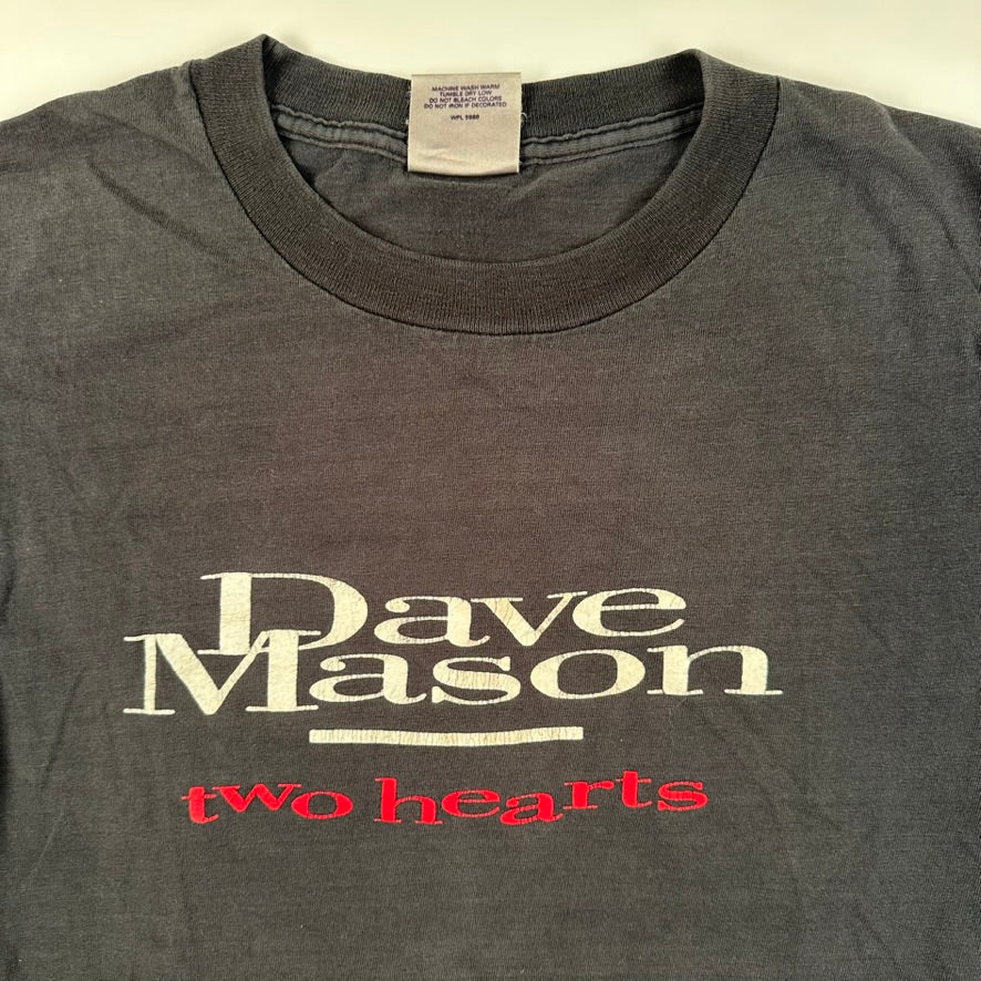 Vintage 1988 Dave Mason Shirt Medium Two Hearts