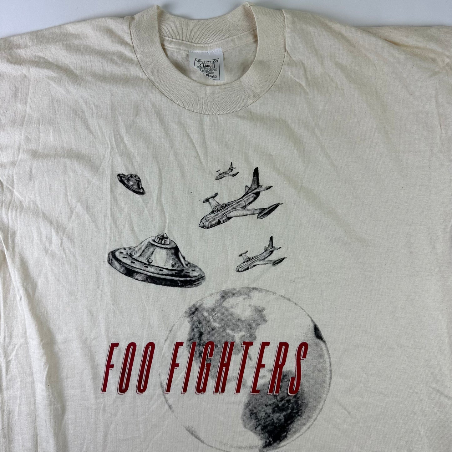 Vintage 1995 Foo Fighters Shirt XL