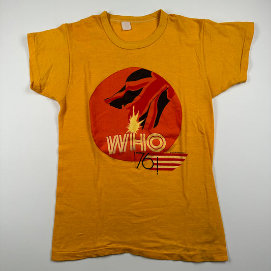 Vintage 1976 The Who Shirt Medium