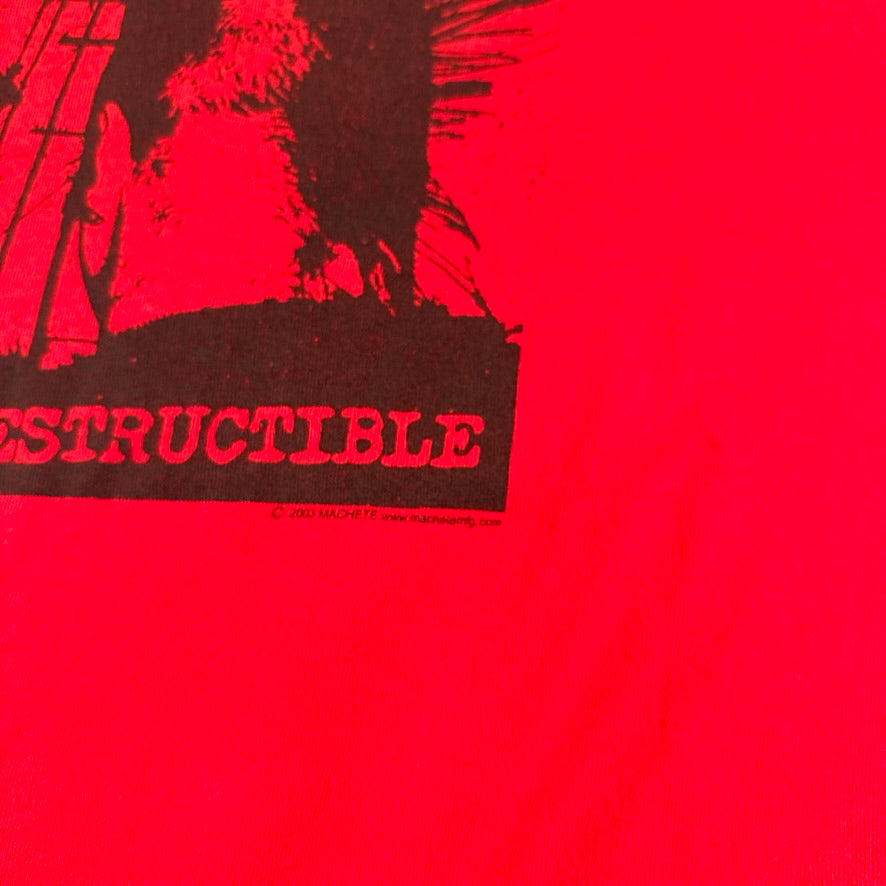 Vintage 2003 Rancid Shirt XL Indestructible