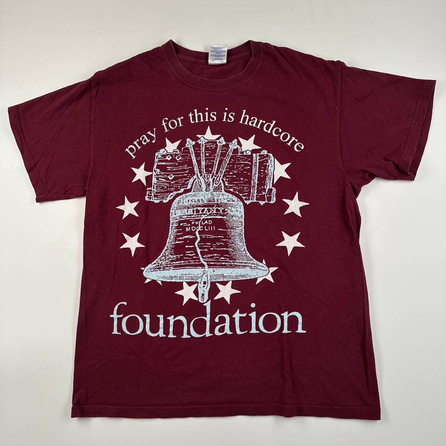 Foundation Shirt Medium Pray For This Is Hardcore