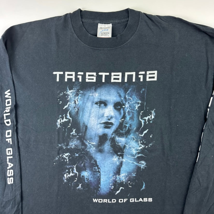 Vintage 2001 Tristania Long Sleeve Shirt XL World Of Glass