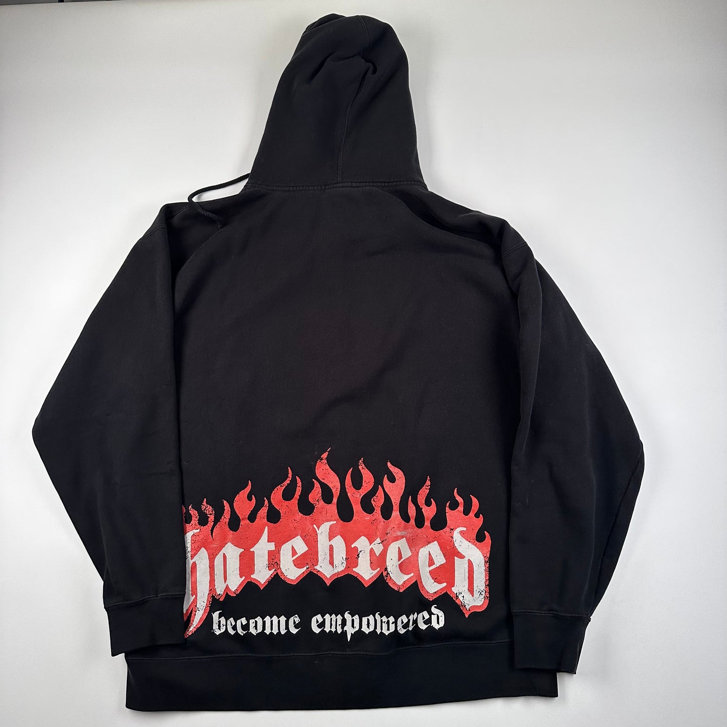 Vintage 2000s Hatebreed Zip Up Sweatshirt XL Empowered