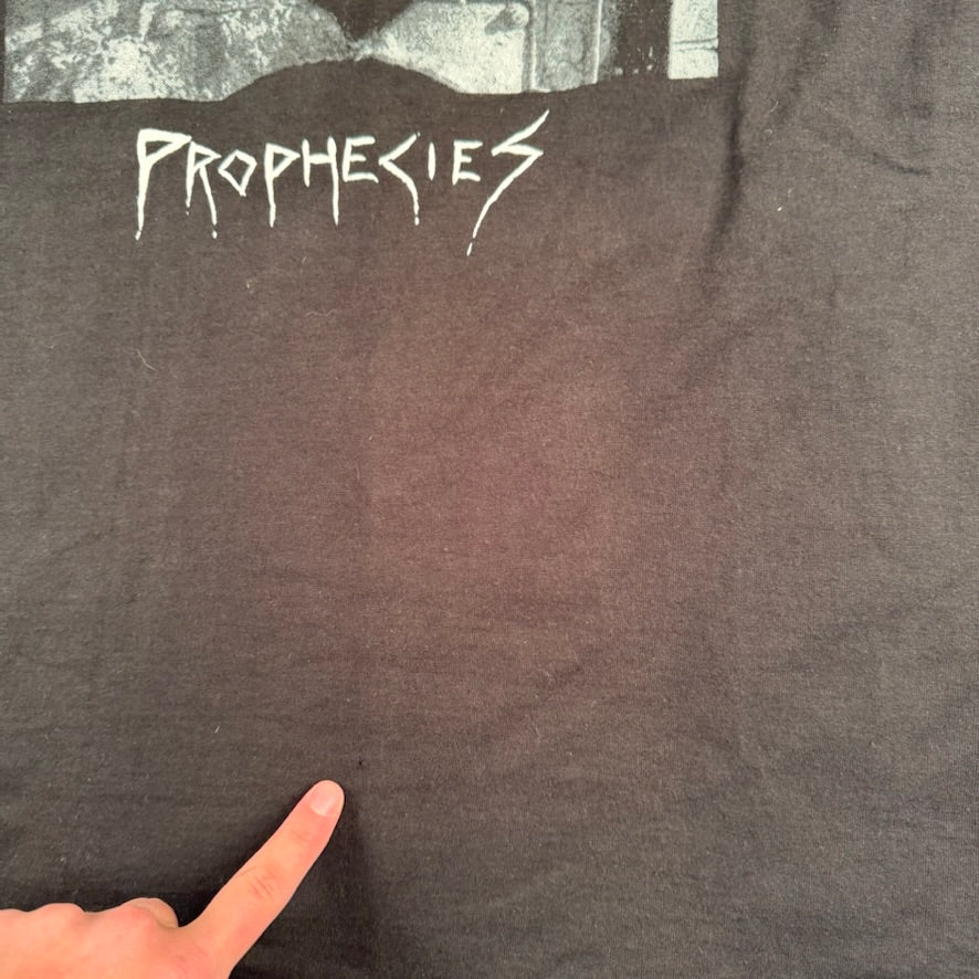 Vintage 90s Christian Death Long Sleeve Shirt XL Prophecies