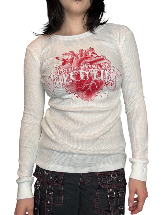 Vintage 2000s Bullet For My Valentine Women’s Long Sleeve Shirt Small