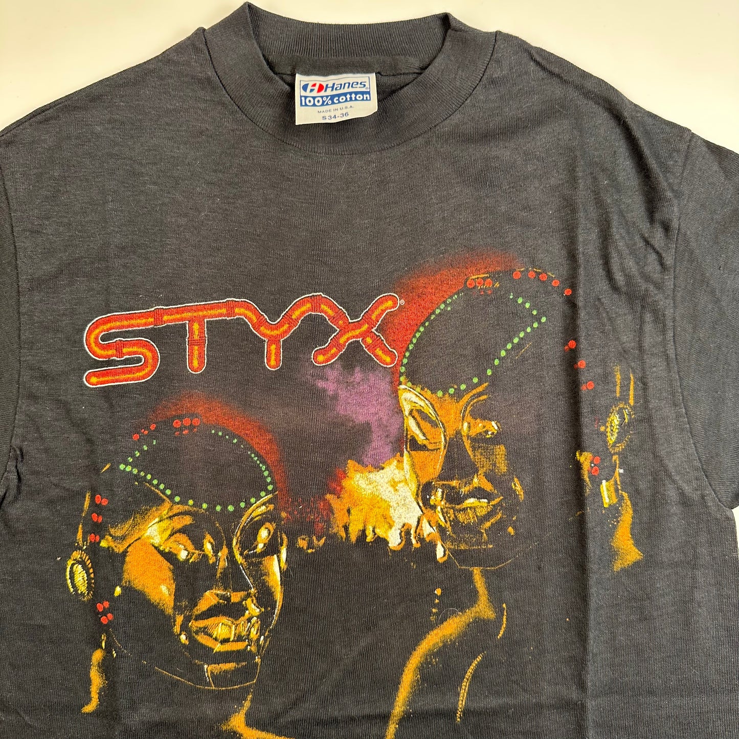 Vintage 1983 Styx Shirt Small