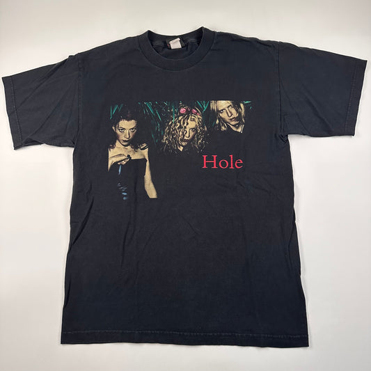 Vintage 1999 Hole Shirt Large Celebrity Skin