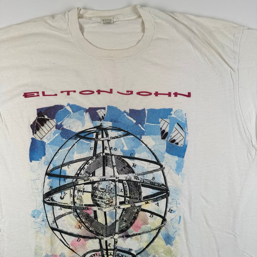 Vintage 1989 Elton John Shirt XXL