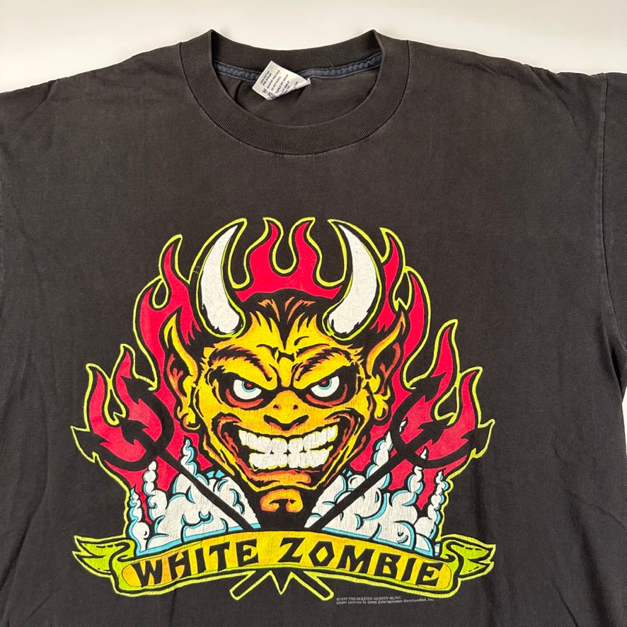 Vintage 1994 White Zombie Shirt XL Say You Love Satan