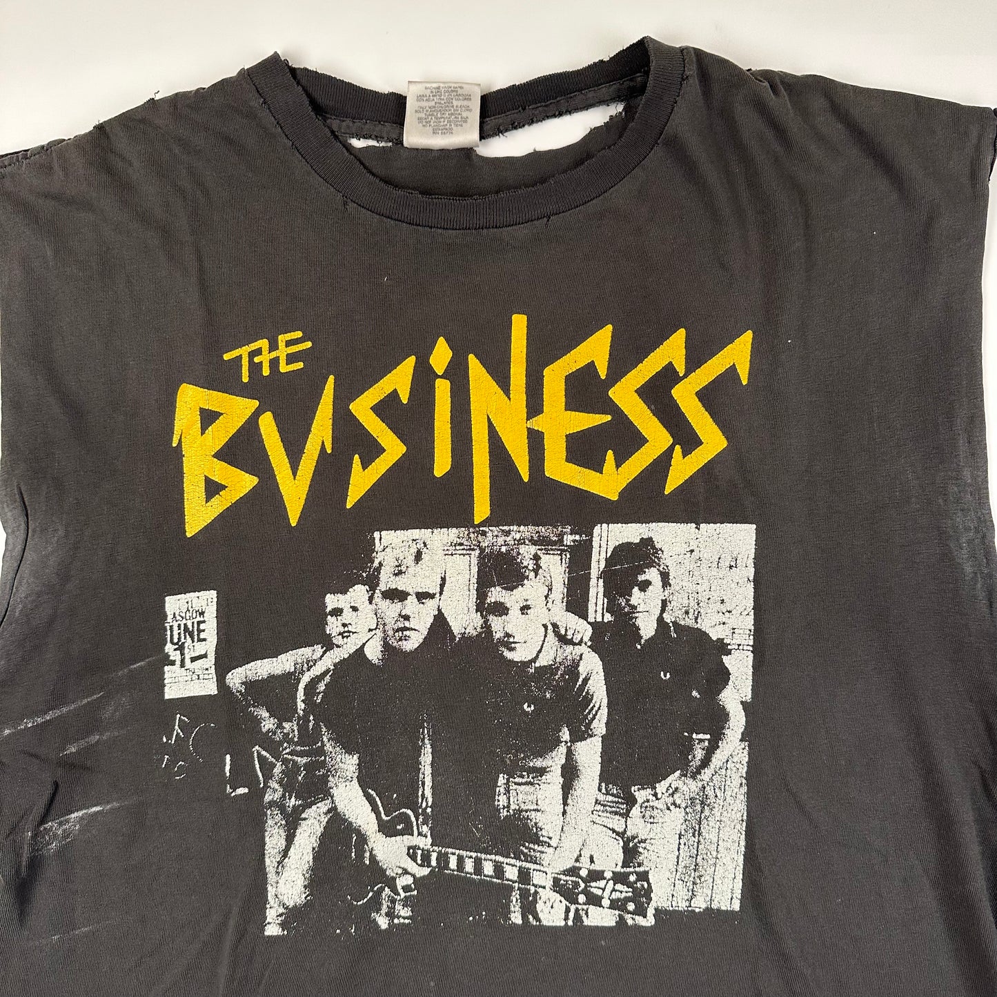 Vintage 90s The Business Sleeveless Shirt Large Loud Proud