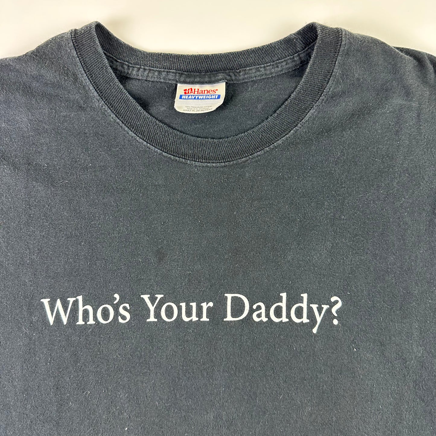 Vintage 2005 Mr. & Mrs. Smith Shirt XL Who's Your Daddy?