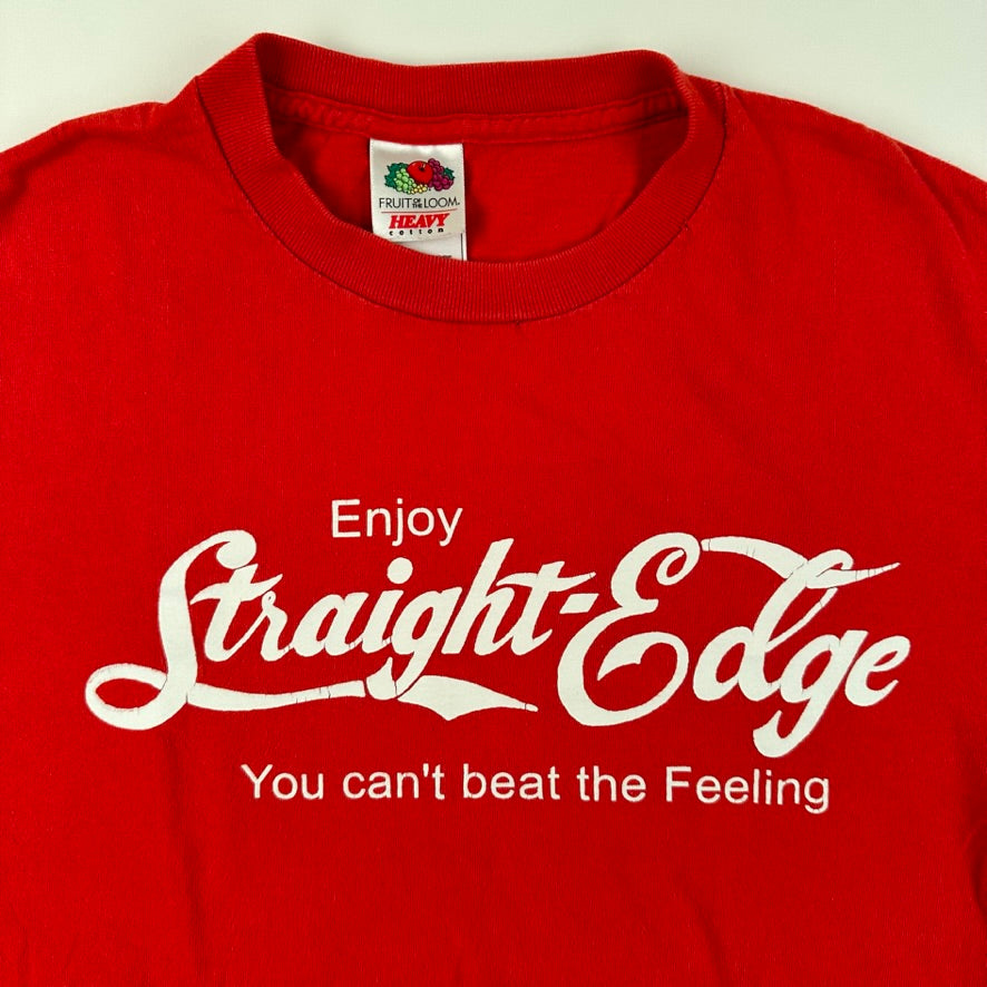 Vintage 2000s Straight Edge Shirt Medium Enjoy