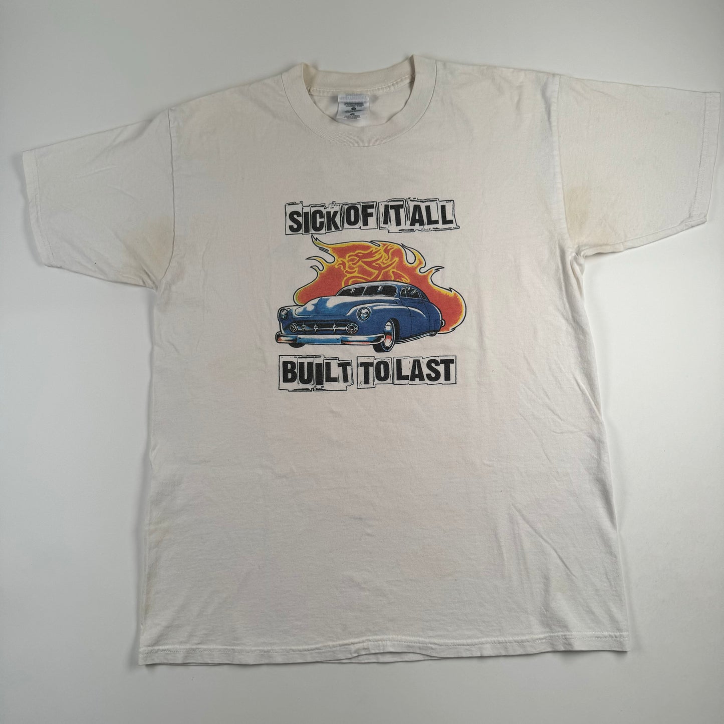 Vintage 90s Sick Of It All Shirt Large Built To Last