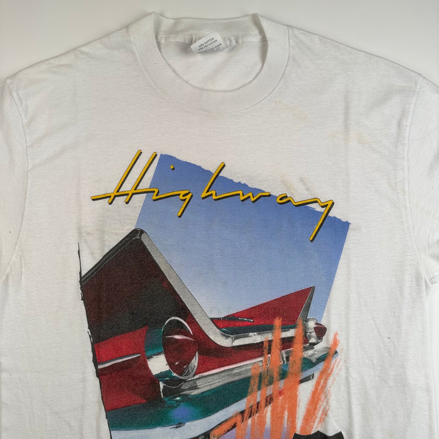 Vintage 1988 Highway Shirt XL Coast To Coast