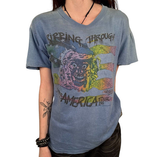 Vintage 1986 Ripping Through America Shirt Medium