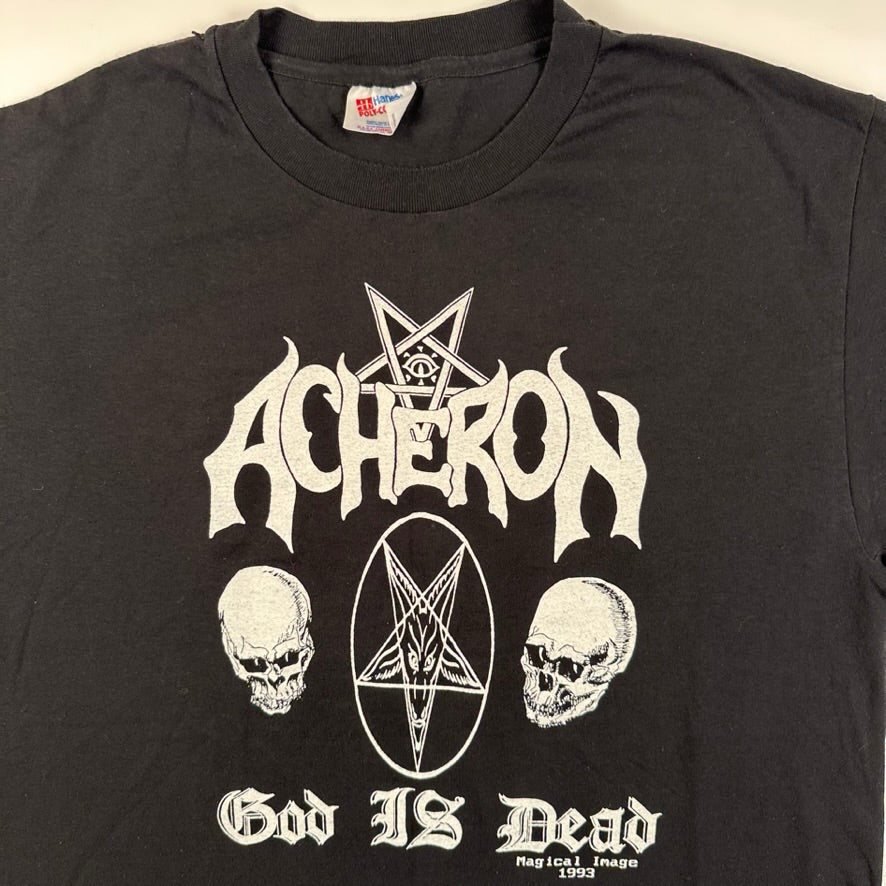 Vintage 1993 Acheron Shirt Large God Is Dead