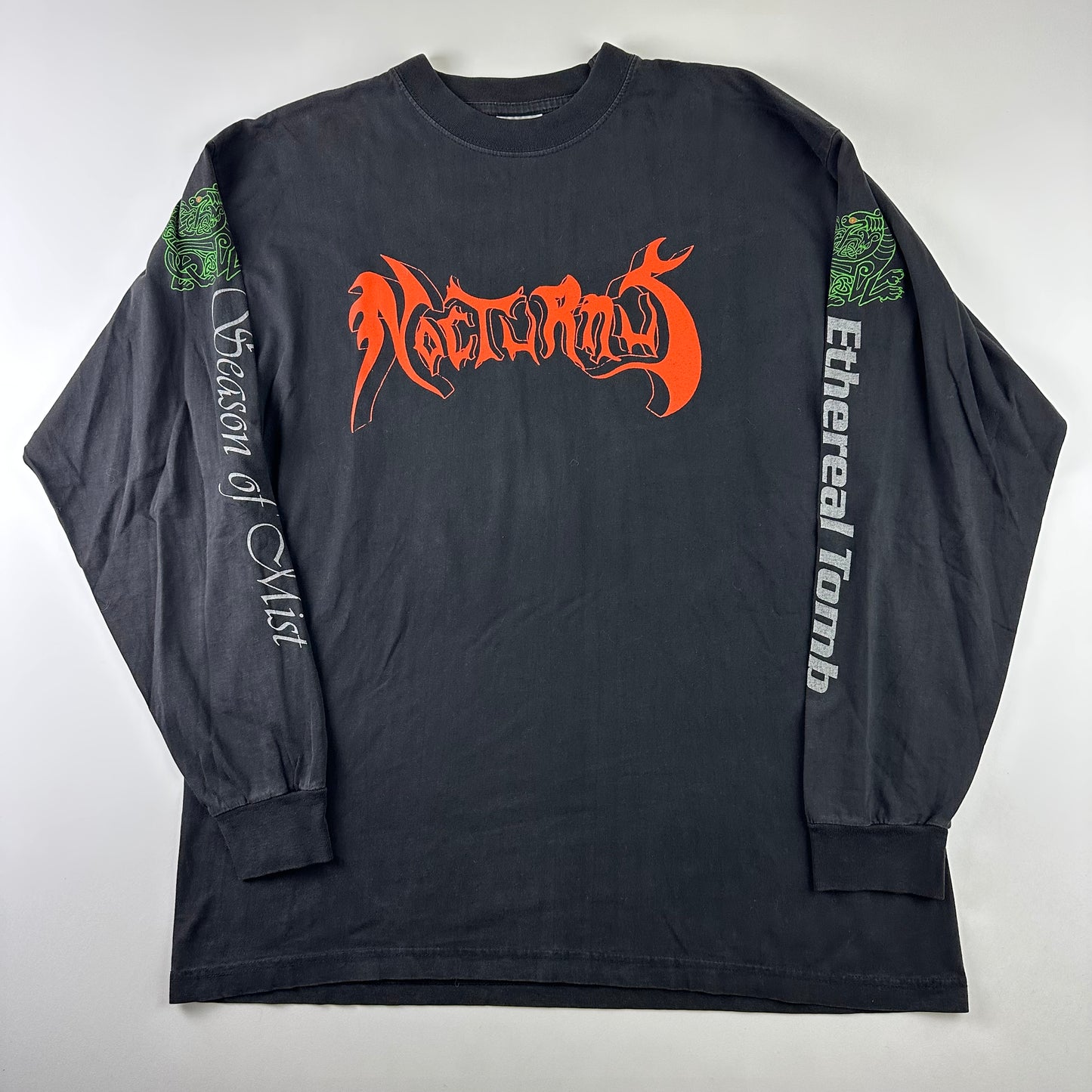 Vintage 90s Nocturnus Long Sleeve Shirt XL