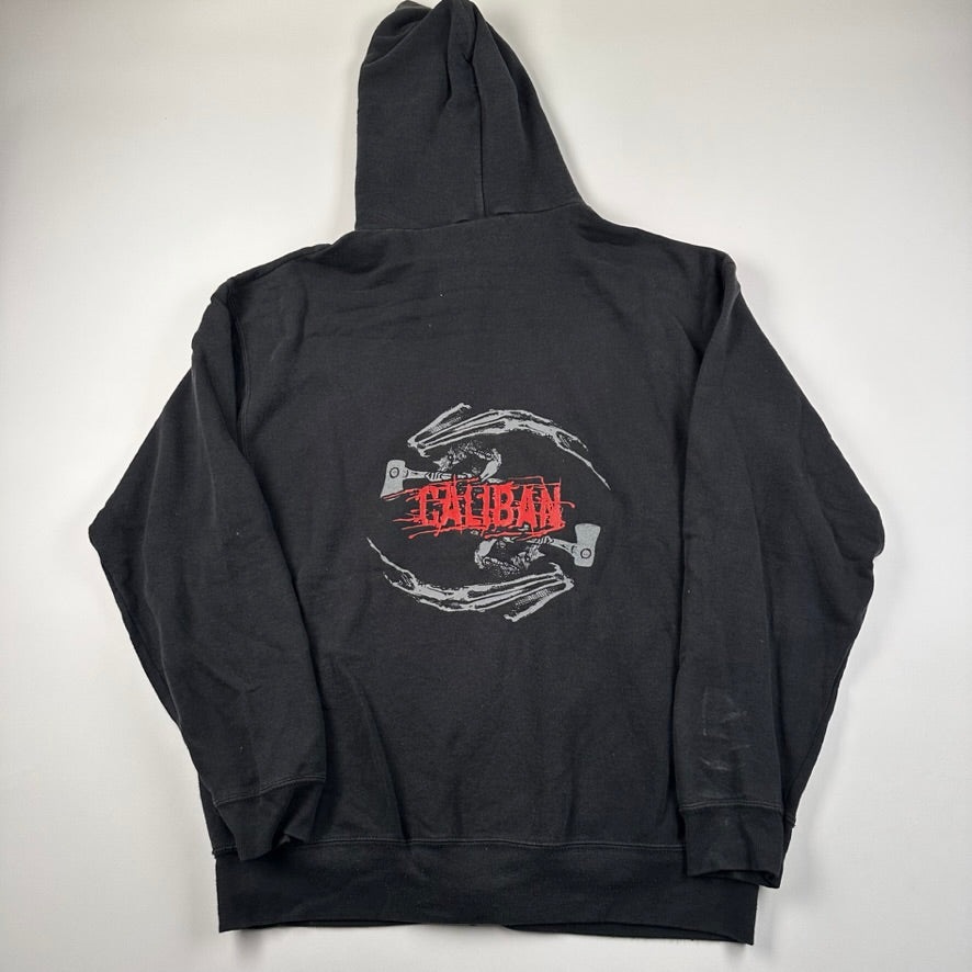 Vintage 2000s Caliban Zip Up Sweatshirt Large